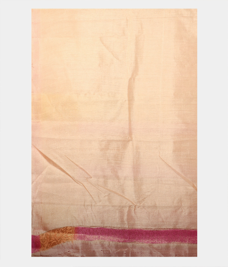 Light Peach Chaniya Silk Saree T2109033