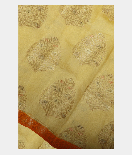 Yellow Chaniya Silk Saree T210906-image