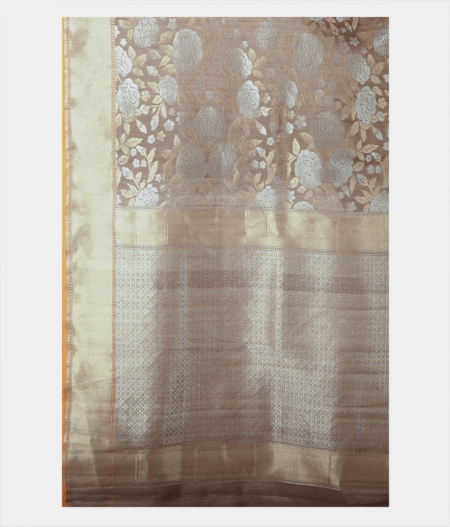 Grey Banaras Tussar Saree T2121764