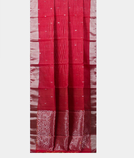 Pink Silk Cotton Saree T1886462