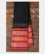 Black Handwoven Kanjivaram Silk Saree T2119441