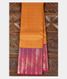 Yellow Handwoven Kanjivaram Silk Saree T2085571