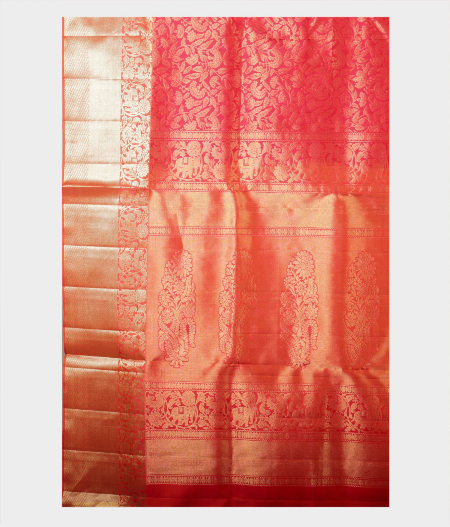 Magenta Soft Silk Saree T2119034