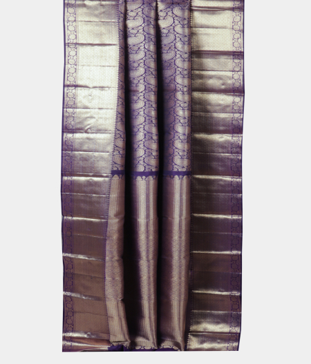 Purple Handwoven Kanjivaram Silk Saree  T2124622