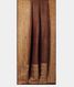 Brown Banaras Georgette Silk Saree T2141302