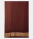 Brown Banaras Georgette Silk Saree T2141303