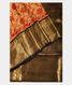Beige Hand Printed Kanjivaram Silk Saree T1338252
