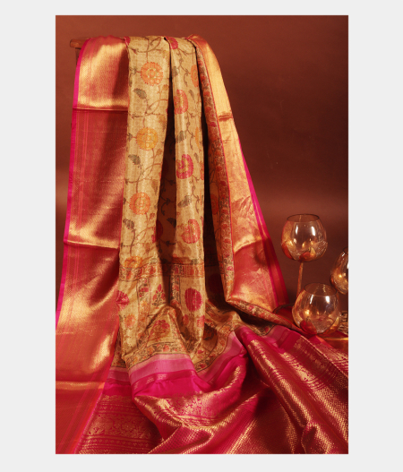 Printed Kanchipuram Silk Sarees, 6.3 m at Rs 720/piece in Hyderabad | ID:  25327750233