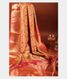 Beige Hand Printed Kanjivaram Silk Saree T1699881