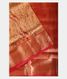 Beige Hand Printed Kanjivaram Silk Saree T1699882