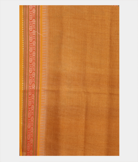 Yellow Vidarbha Tussar Saree T216022 3