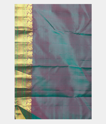 Green Soft Silk Saree T2115163