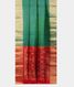 Green Woven Raw Silk Saree T2130022