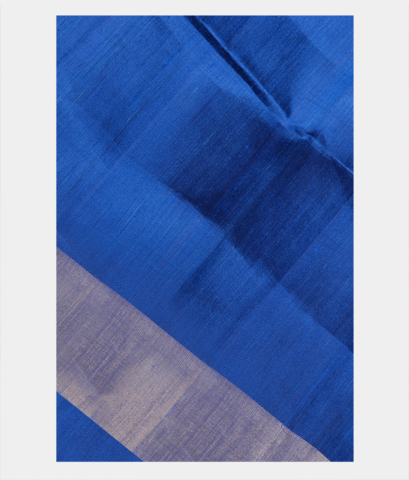 Blue Woven Raw Silk Saree T212991-image