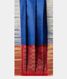 Blue Woven Raw Silk Saree T2129912