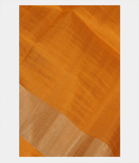 Yellow Woven Raw Silk Saree T212997-image