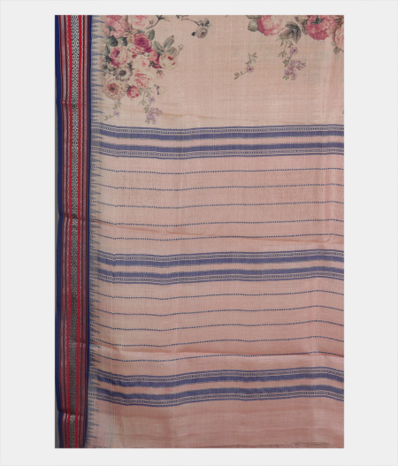 Beige Vidarbha Tussar Saree T2051834