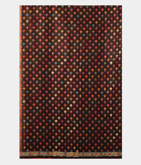 Black Cashmere Kani Silk Saree T2169973