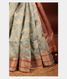 Light Green Chanderi Silk Saree T2166841