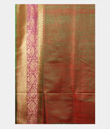Red Banaras Tussar Saree T1808913