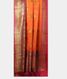 Orange Banaras Tussar Saree T2128812