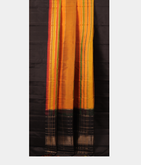 Yellow Handwoven Kanjivaram Silk Saree T2170462