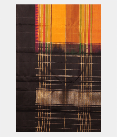 Yellow Handwoven Kanjivaram Silk Saree T2170464