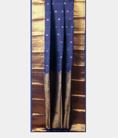 Blue Soft Silk Saree T2132402