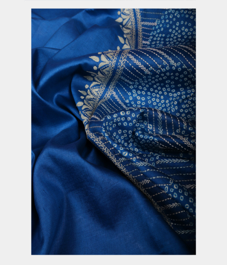 Blue Pure Silk Saree T2167722