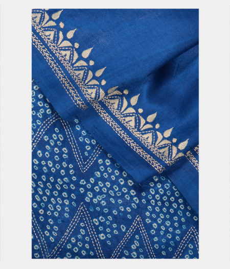 Blue Pure Silk Saree T2167723