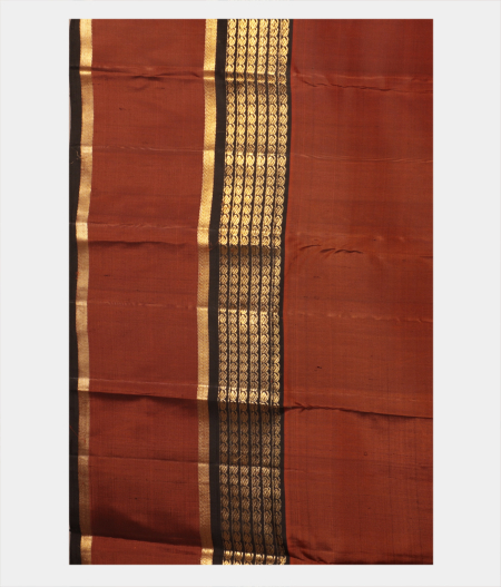 Beige Handwoven Kanjivaram Silk Saree T1958813
