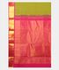 Parrot Green Handwoven Kanjivaram Silk Saree T2125404