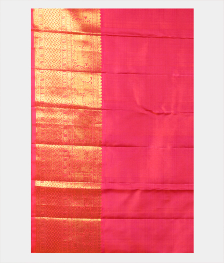 Green Handwoven Kanjivaram Silk Saree T2119473