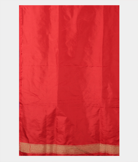 Purple Banaras Silk Saree T2114843