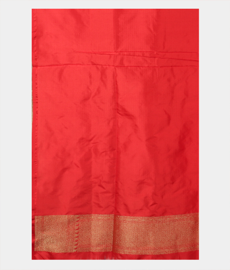 Off White Banaras Silk Saree T2153943