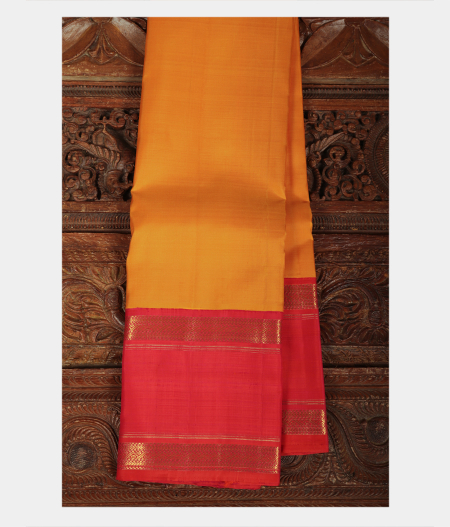 Yellow Handwoven Kanjivaram Silk Saree T216626-image
