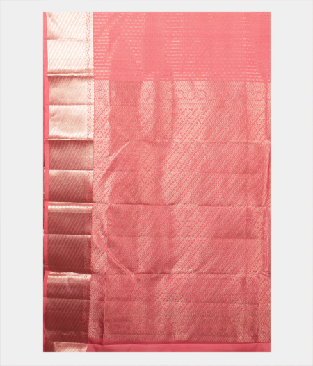 Pink Handwoven Kanjivaram Silk Saree T2139004