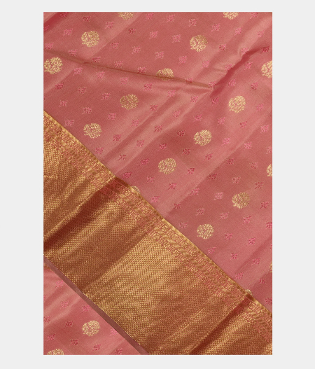 Peach Soft Silk Saree T207958-image