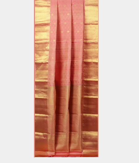 Peach Soft Silk Saree  T2079582