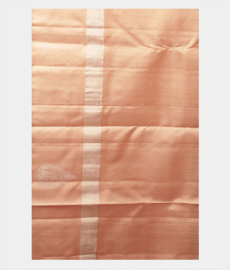 Peach Handwoven Kanjivaram Silk Saree T2139653
