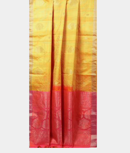 Yellow Soft Silk Saree T1895212