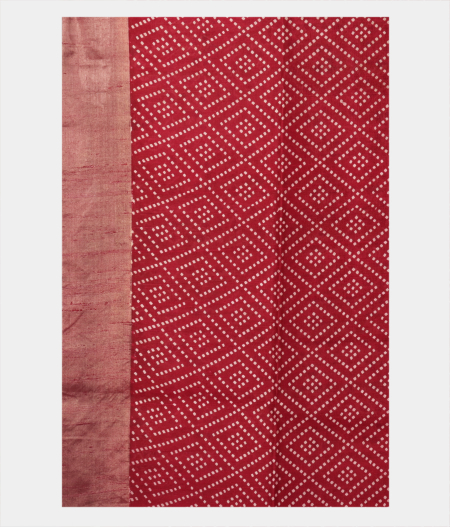 Mustard Yellow Printed Raw Silk Saree T2075843
