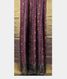 Purple Printed Raw Silk Saree T2075922