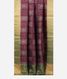 Purple Printed Raw Silk Saree T2075812