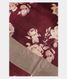 Burgundy Tussar Printed Saree T2104841