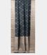 Blue Tussar Printed Saree T1908742