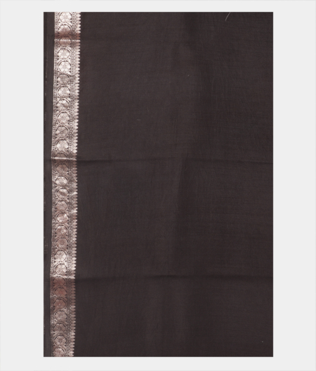 Black Kora Organza Printed Saree T2044063