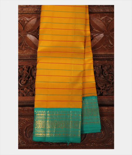 Yellow Handwoven Kanjivaram Silk Saree T219242-image