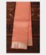 Peach Handwoven Kanjivaram Silk Saree T2182161