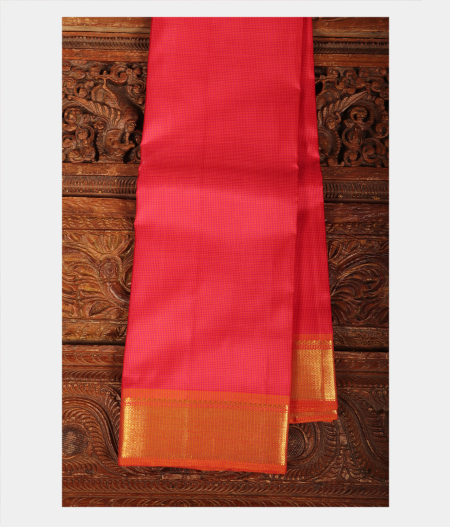 Pink Handwoven Kanjivaram Silk Saree T209664-image